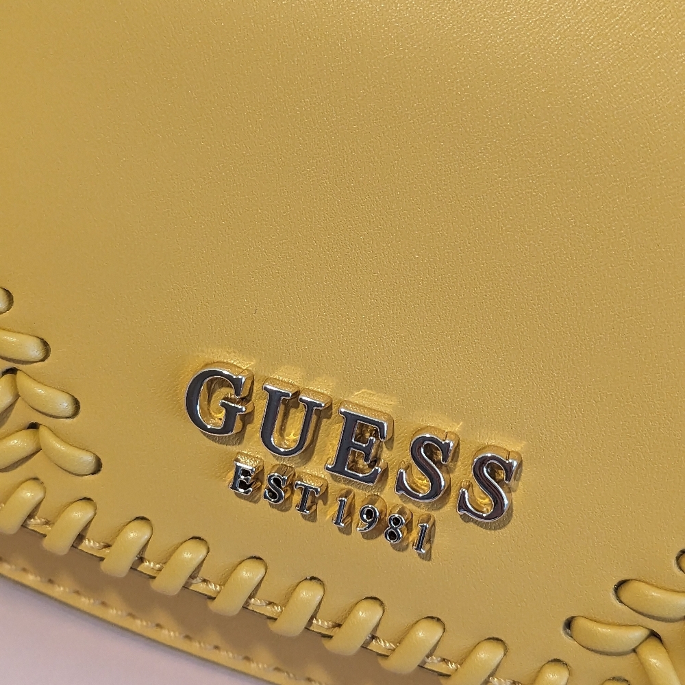 GUESS Tatum Whipstiched Convertible Crossbody Bag NWT! - Picture 2 of 16